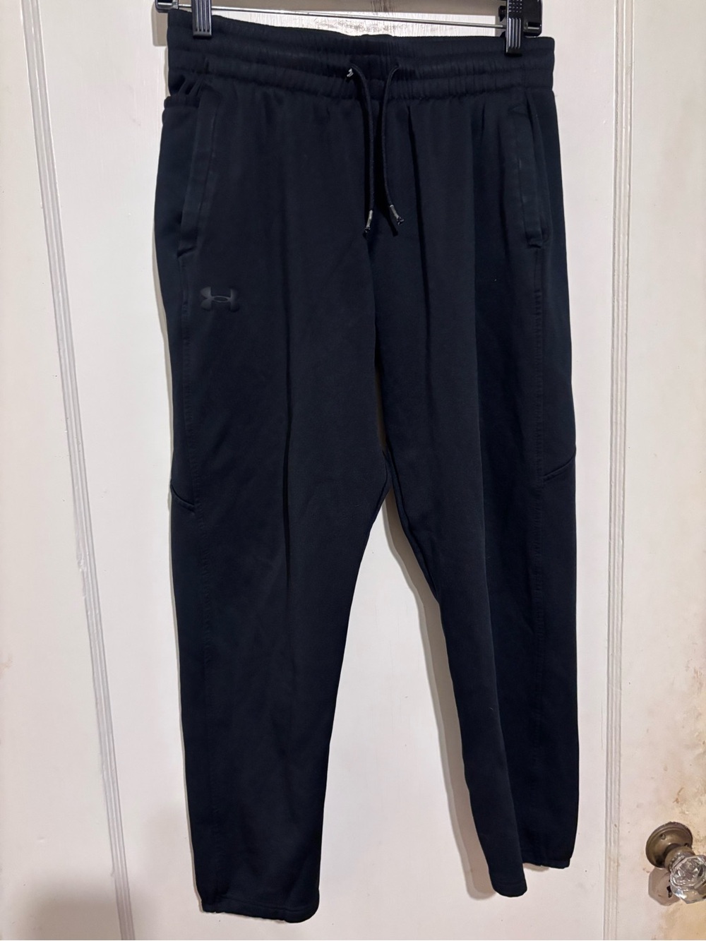 Under Armour Black Men's Athletic Joggers with Drawcord